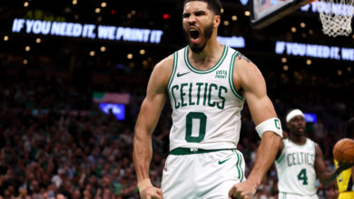 Video: Celtics’ Jayson Tatum Reacts to ‘Hell of a Win’ vs. Pacers in Game 1 of ECF
