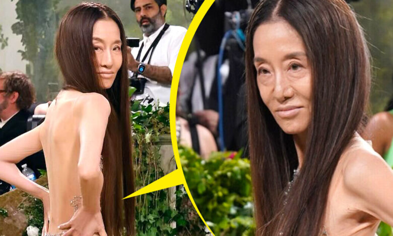 “The Most Beautiful”, Vera Wang, 74, Stuns in a Bold Dress at Met Gala and Shocks Fans