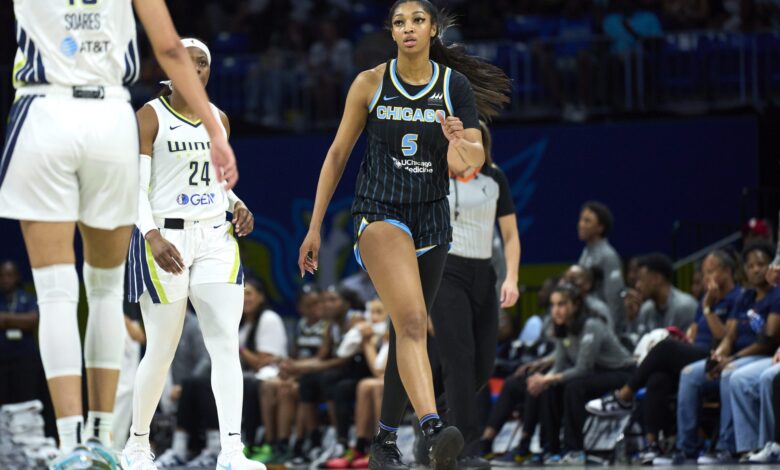 Keepin’ It Cute! Angel Reese Reacts To Alyssa Thomas Making Contact With Her Neck During Game (VIDEOS)