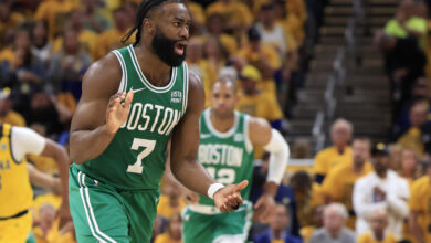 Celtics fend off Pacers in final seconds to return to NBA Finals