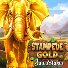 Explore the African Savannah in ‘Stampede Gold’ with 10 Free Spins: New Betsoft Slot at Juicy Stakes Casino