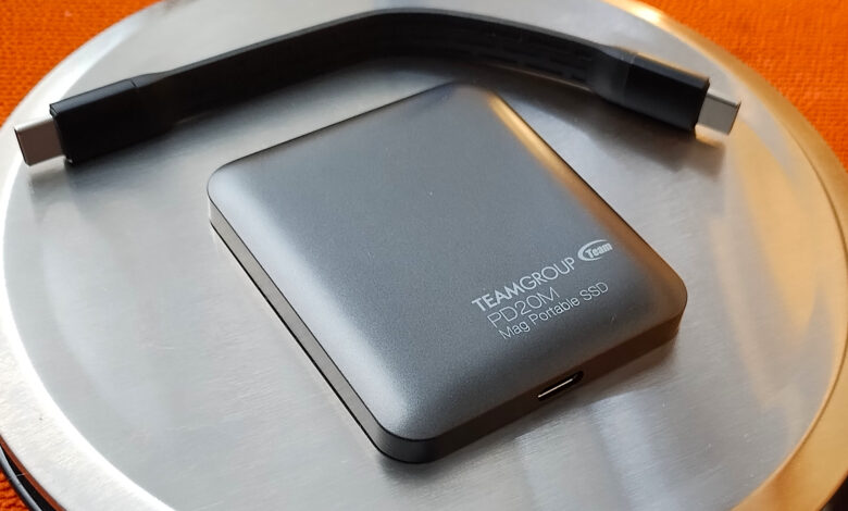 Teamgroup PD20M portable SSD review: Fast for light duties only