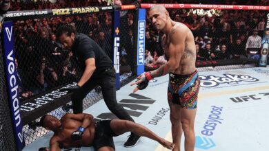 Jamahal Hill blasts Alex Pereira’s UFC 300 knockout celebration, issues $20,000 challenge to fans ‘talking sh*t’