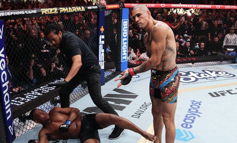 Jamahal Hill blasts Alex Pereira’s UFC 300 knockout celebration, issues $20,000 challenge to fans ‘talking sh*t’
