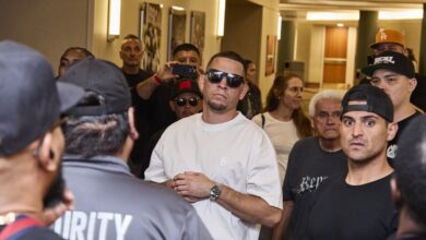 Nate Diaz reacts to press conference brawl, nearly gets into another melee with Jorge Masvidal’s team