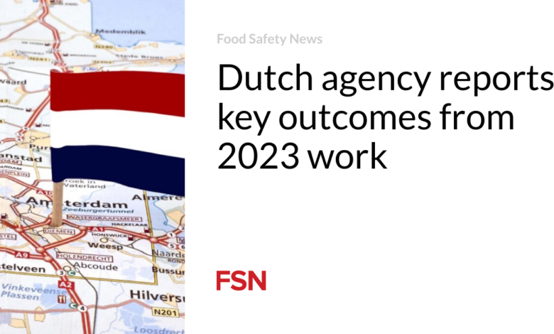 Dutch agency reports key outcomes from 2023 work