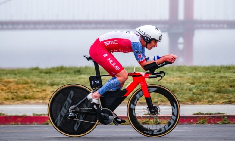 San Francisco T100 Tour Results: Full finishing order and times as Van Riel wins but Alistair Brownlee and Gomez struggle