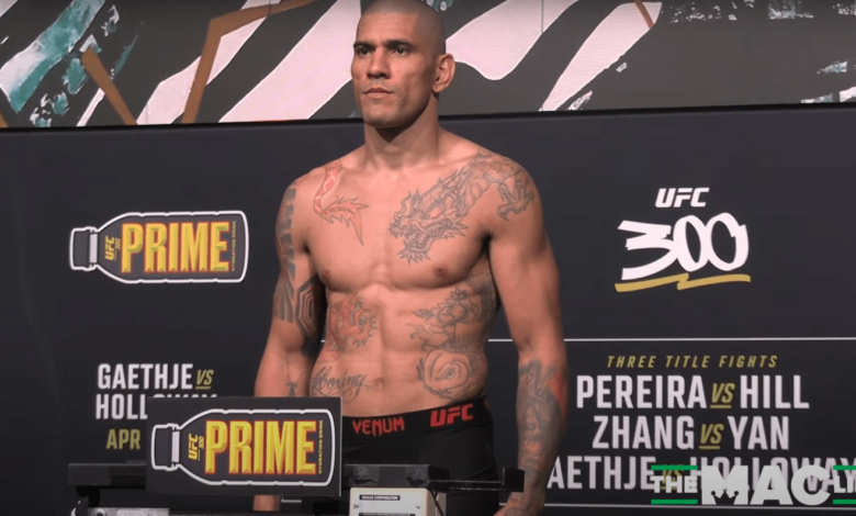 Pereira on Hill criticism of UFC 300 celebration: ‘Maybe he just woke up’