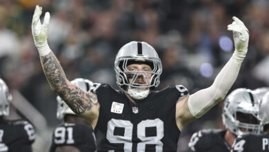 Maxx Crosby Wants to Stay with Raiders for Entire NFL Career; Inspired by Kobe Bryant