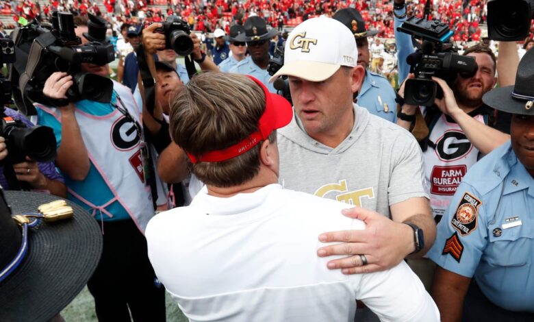 Georgia Tech Head Coach Brent Key Expresses His Hate for Georgia Football