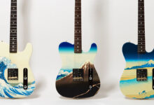 “A special guitar that features art by world-renowned artists”: Fender Japan’s latest Art Canvas creations bring an iconic Japanese art landscape print series from the 1800s to the Esquire