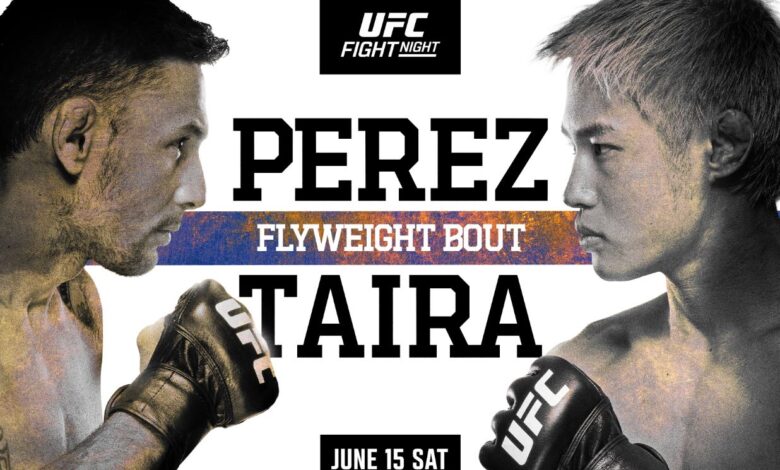 UFC Vegas 93: ‘Perez vs. Taira’ Live Results and Highlights