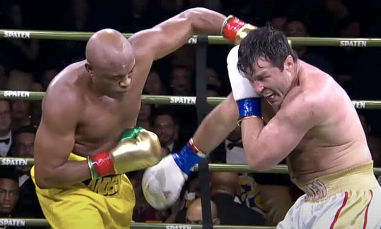 Anderson Silva vs. Chael Sonnen ‘boxing match’ ends in a draw