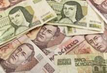 Mexican Peso edges lower as risk-off sentiment weighs