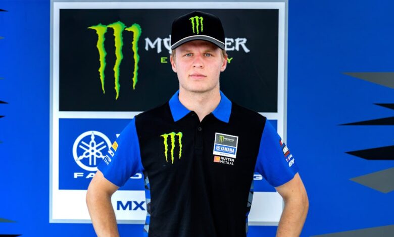 Karlis Reisulis Joins Monster Energy Yamaha Factory MX2 Team for Remainder of 2024