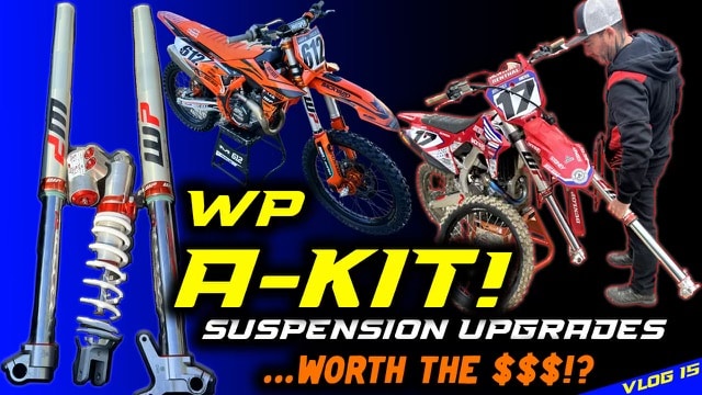 DIRT BIKE VLOG #15 : A DAY WITH WP SUSPENSION USA PRO COMPONENTS