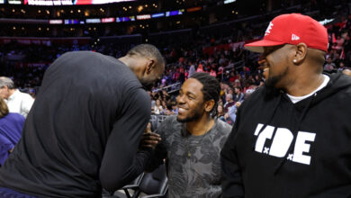 Video: LeBron, James Harden, NBA Stars Attend Kendrick Lamar Concert amid Drake Beef