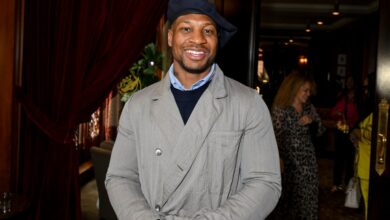 Jonathan Majors Tearily Accepts Perseverance Award: “I’ve Had to Embody That Word More Than I Wished or Wanted To”