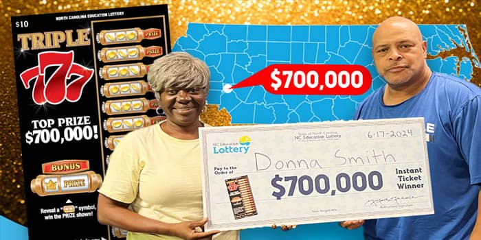 $700K Jackpot Left NC Woman So Excited She Almost Had a Heart Attack