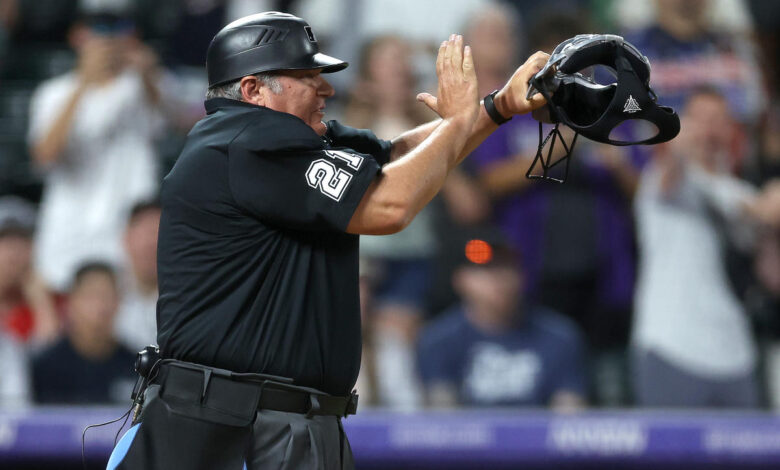 Rockies win on unprecedented walk-off pitch clock violation