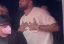 Travis Kelce rushes from Chiefs teammate’s California wedding to attend Taylor Swift’s Eras Tour concert in Dublin