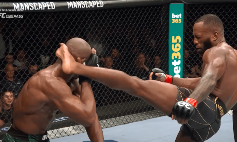 Watch: Free Fight — Leon Edwards vs. Kamaru Usman III
