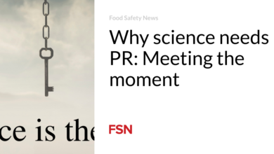 Why science needs PR: Meeting the moment