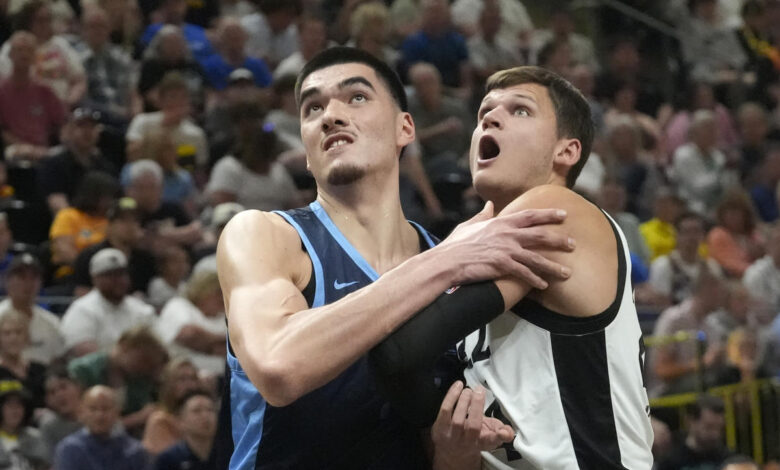 Grizzlies’ Zach Edey forces overtime with wild tip-in save in summer league debut vs. Jazz