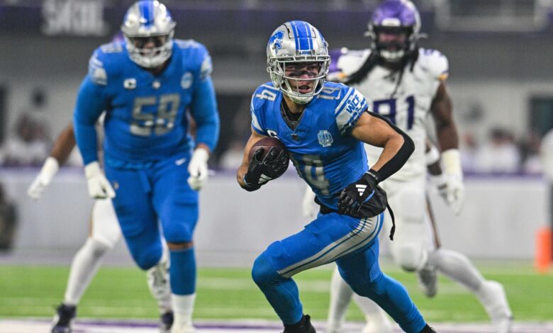 Detroit Lions Amon-Ra St. Brown is first-team selection on All-NFC North team