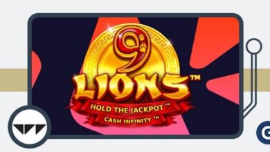 Wazdan Releases 9 Lions Hold the Jackpot with Cash Infinity