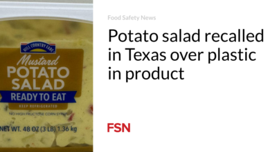 Potato salad recalled in Texas over plastic in product