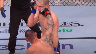 Watch: Free Fight — Santiago Ponzinibbio vs. Alex Morono