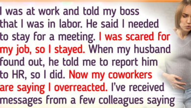 My Boss Forced Me to Attend a Meeting While I Was in Labor; I Reported Him to HR, but Now I Regret It