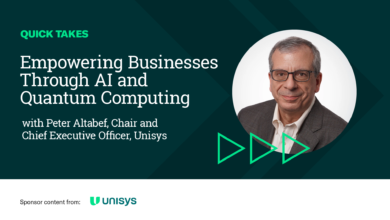 Video Quick Take: Unisys’ Peter Altabef on Empowering Businesses Through AI and Quantum Computing