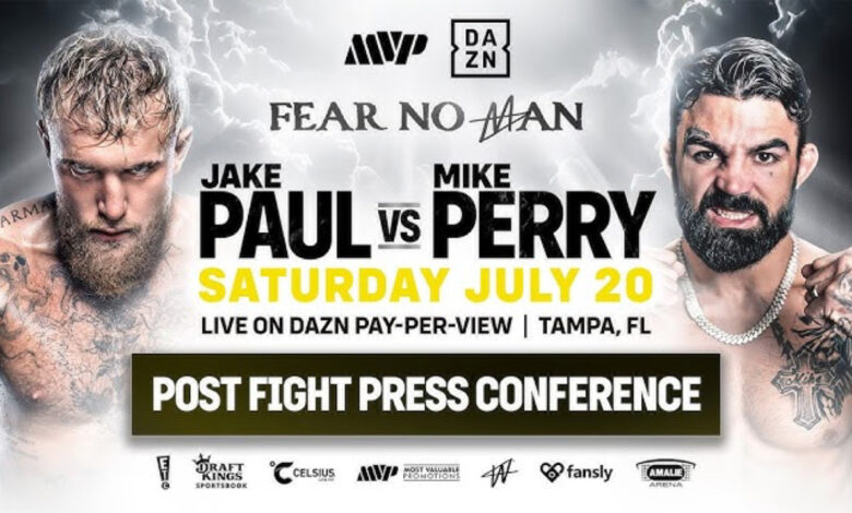 Jake Paul vs. Mike Perry Post-Fight Press Conference