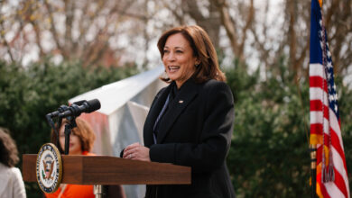 Kamala Harris Championed Paid Family Leave in Her First Presidential Campaign Rally