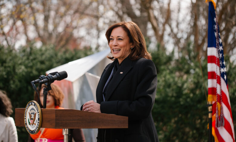 Kamala Harris Championed Paid Family Leave in Her First Presidential Campaign Rally