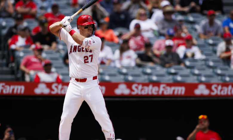 Angels’ Mike Trout Taken off Rehab Assignment After Setback to Knee Injury