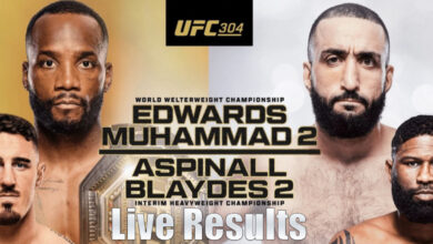 UFC 304 Live Results: Leon Edwards vs. Belal Muhammad 2