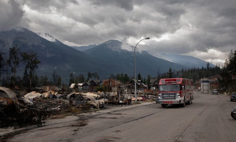 Fires in Canada’s Jasper town coming under control, say authorities