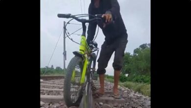 YouTuber Gulzar Sheikh, who places bicycle, gas cylinder on railway tracks in Prayagraj for videos, arrested