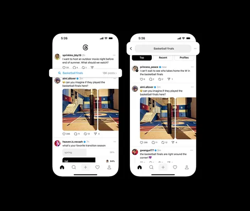 Threads Tests New Topic Discovery Elements To Drive Engagement