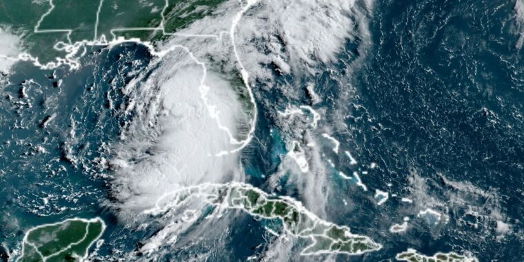 Historic flooding possible as TS Debby bears down on southeastern United States