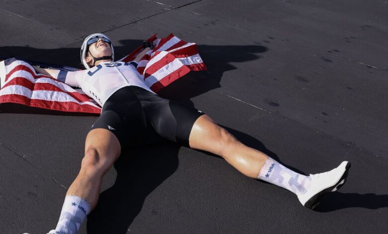 Olympics 2024: USA’s Kristen Faulkner stuns competition, and herself, to win road race