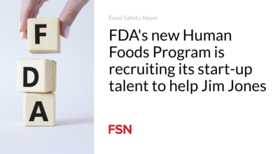 FDA’s new Human Foods Program is recruiting  its start-up talent to help Jim Jones