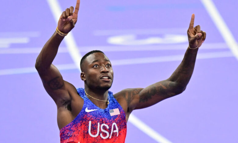 USA’s Grant Holloway Wins 110m Hurdles Gold at Olympics; Daniel Roberts Takes Silver