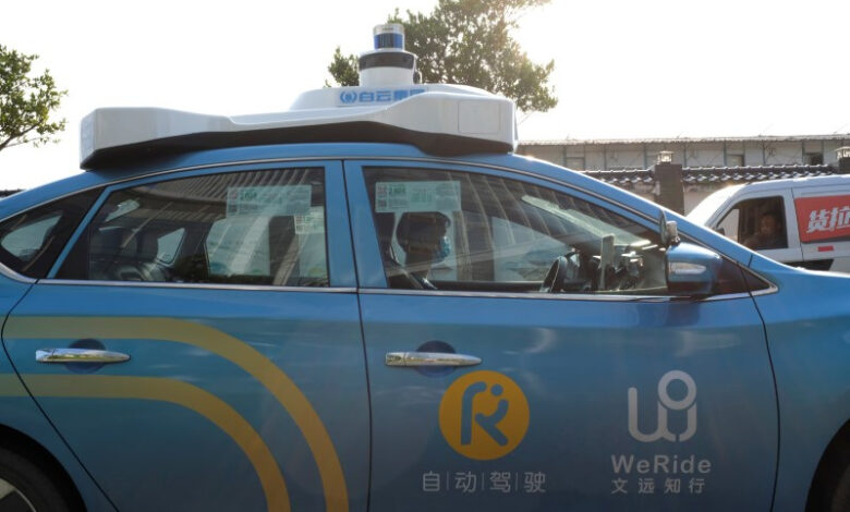 Chinese robotaxi firm WeRide eyes up to $5 billion valuation in US IPO