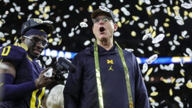 Jim Harbaugh to serve as Michigan football’s honorary captain in season-opener