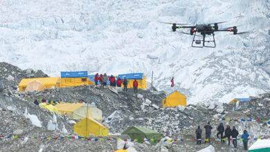 Chinese drones will fly trash out of Everest slopes