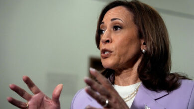 Harris says Fed is independent and she would never interfere in its decisions